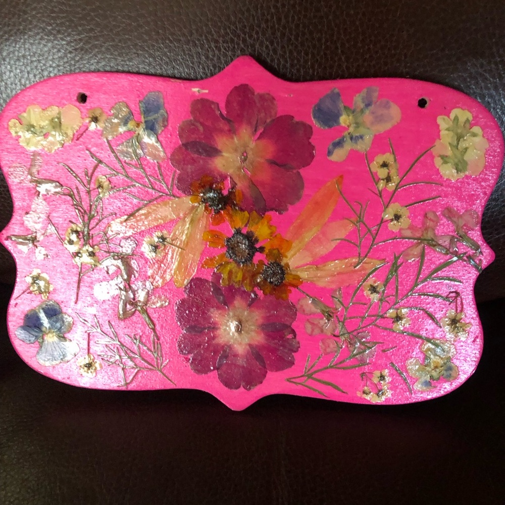 Pressed flower, art wall decor